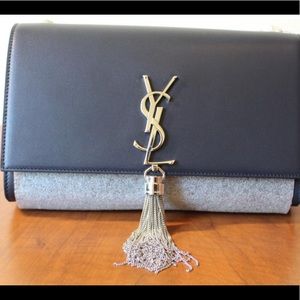 YSL Saint Laurent Medium MONOGRA kate handbag